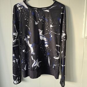 Splits59 Athletic Shirt. Splatter Design